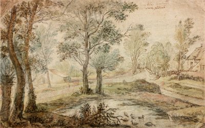 Landscape by Anthonie Waterloo